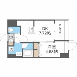 プレジオ難波ASIANの物件間取画像